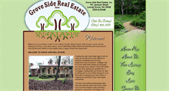 Desktop Screenshot of grovesiderealestate.com